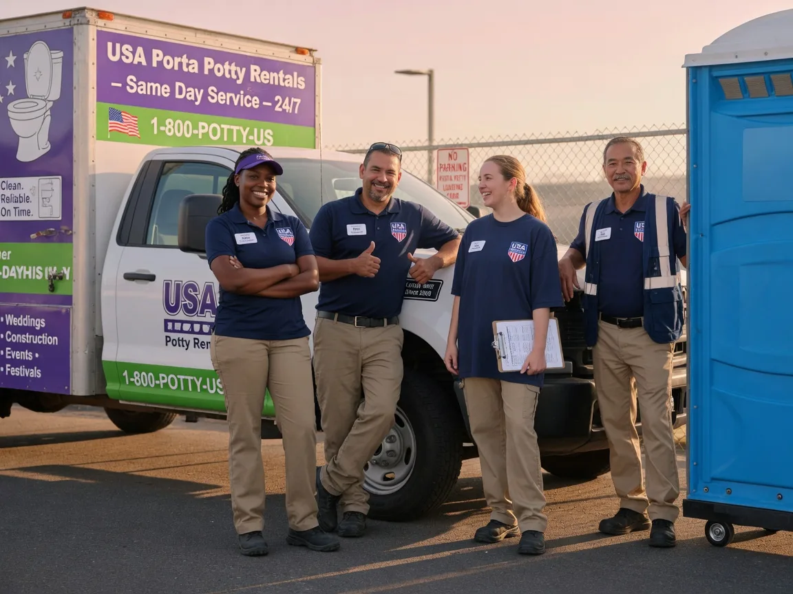 Porta Potty Rental company in Tucker, GA